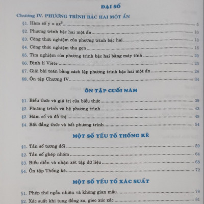 Sách - Combo Em Học Toán Lớp 9 Tập 1 + 2 (Dùng Chung Cho Các Bộ SGK Hiện Hành) (Bộ 2 Cuốn)