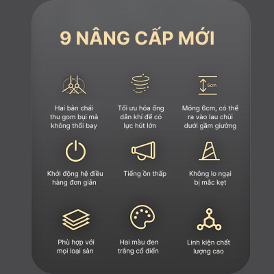 Robot hút bụi lau sàn thông minh SOKANY SK-13017 máy hút bụi dành cho gia đình, điều khiển từ xa, hút bụi tự động - HÀNG CHÍNH HÃNG