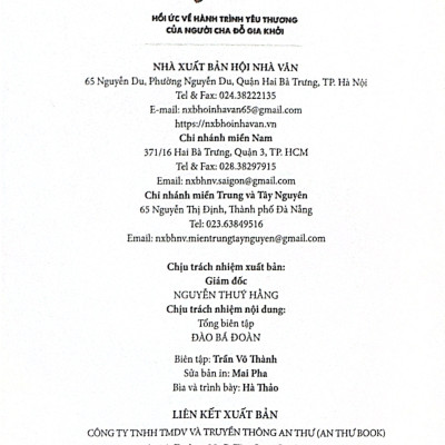 Lang thang cùng các con – Hồi ức về hành trình yêu thương của người cha Đỗ Gia Khởi - Chấp bút Gia Bình & Thanh Nhã - An Thư Book