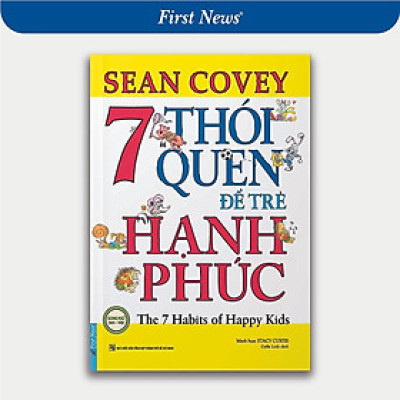 Sách - 7 Thói Quen Để Trẻ Hạnh Phúc - Song Ngữ