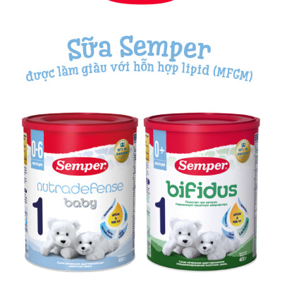 Sữa bột công thức Semper Bifidus số 2 400g