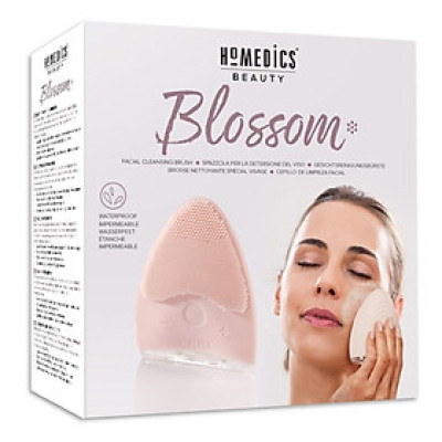 Máy rửa mặt và đẩy dưỡng chất USA Silicone kháng khuẩn , HoMedics FAC-310 nhập khẩu USA