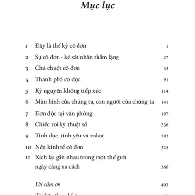 Thế Kỷ Cô Đơn - Xích Lại Gần Nhau Trong Một Thế Giới Ngày Càng Xa Cách_TRE