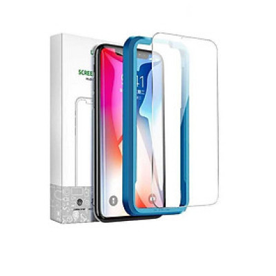 dán Iphone 12 Mini 5.4inch 2 miếng Trong suốt 9H cường lực bảo vệ chống rơi Full HD Ugreen P158DI20347SP - Hàng chính hãng