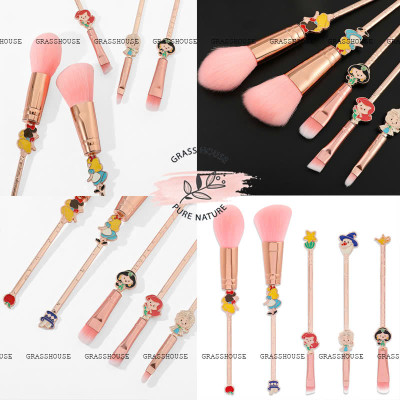 BỘ CỌ TRANG ĐIỂM 5 CÂY CÔNG CHÚA PRINCESS GOLD ROSE HÀNG THỦ CÔNG SƠN TỈNH ĐIỆN CAO CẤP