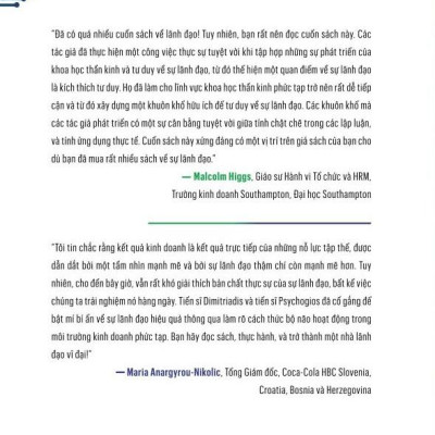 Sách - Khoa Học Thần Kinh Dành Cho Các Nhà Lãnh Đạo