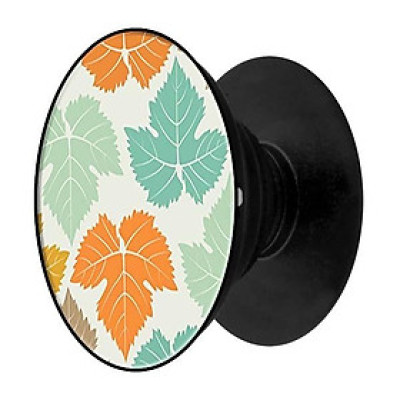 Popsocket in hình dành cho điện thoại mẫu Họa Tiết Lá Phong
