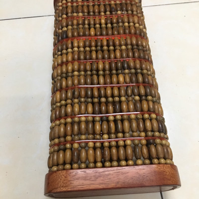 Gối hạt gỗ Bách Xanh cao cấp  ( hình thật )