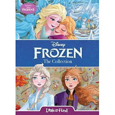 Sách - Frozen 1 & 2 And Look And Find by P I Kids (US edition, hardcover)