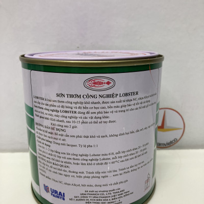 Sơn thơm nhanh khô màu vàng nghệ Lobster 609 800ML