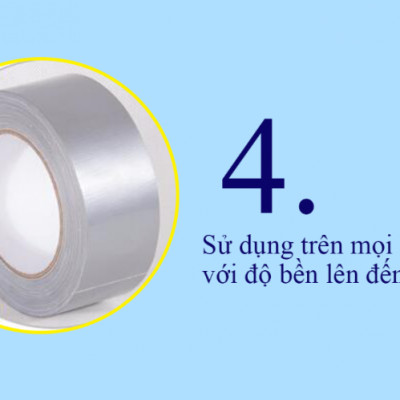 BĂNG KEO CHỐNG THẤM NƯỚC CHO TƯỜNG NHÀ , MÁI TÔN ỐNG NƯỚC BỂ NƯỚC