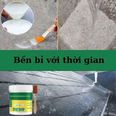 Siêu Keo Quét Trong Suốt Nhật Bản Chống Thấm Mạch Gạch 300G, Vá Vết Nứt Bề Mặt Nhanh Chóng
