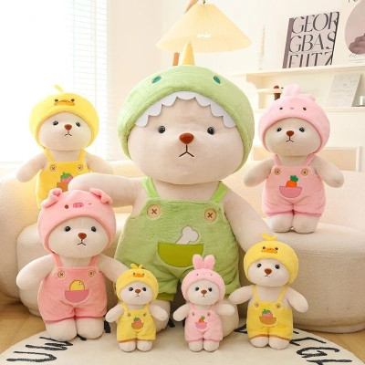 Thú nhồi bông lena cosplay vịt, heo, thỏ, khủng lòng đáng yêu - Size 30cm đến 55cm - Quà tặng gấu bông lena cosplay sễ thương.