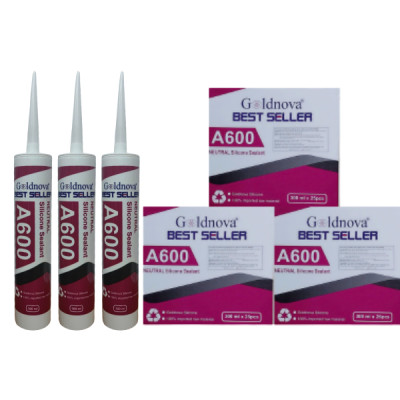Keo trung tính A600-1 Hộp; Hộp=25 Lon/300ml; Đủ Màu Sắc"