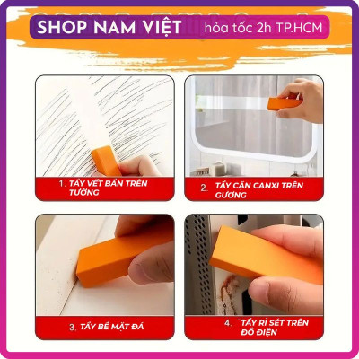 Viên Tẩy Rỉ Sét, Tẩy Vết Bẩn Bề Mặt