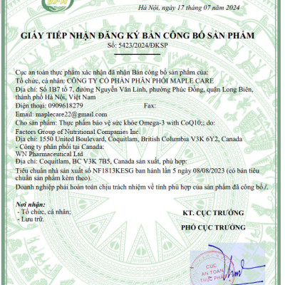 [Webber Naturals] Viên Uống Triple Strength Omega-3 CoQ10 900mg - 80 Viên - Hàng Công Ty