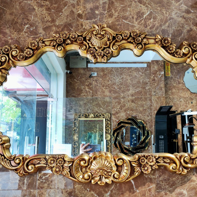 Gương tân cổ điển cao cấp GROVES GGPU 820 (78 x 115 cm)