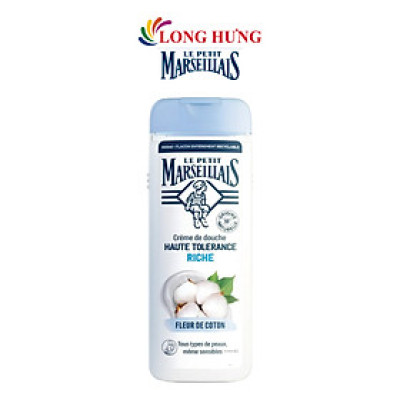 Sữa tắm 98% hữu cơ Le Petit Marseillais (400ml) - Hàng chính hãng