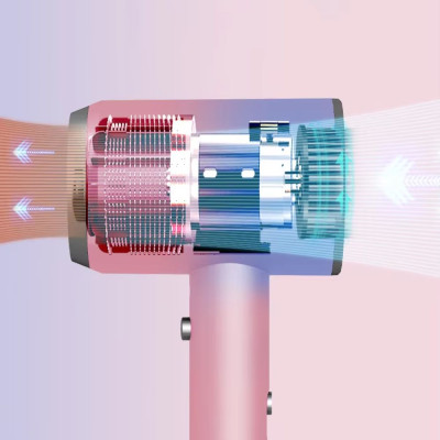 Máy sấy tóc Kachi MK404 – Nhỏ gọn, thời trang, sấy tóc nhanh chóng - Hàng chính hãng