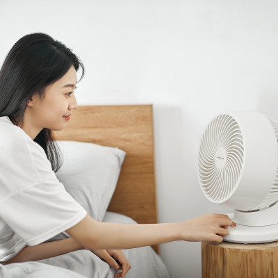 Quạt tuần hoàn không khí LocknLock Bianco ENF156IVY, Hàng chính hãng, mini để bàn, luồng gió đa chiều - JoyMall