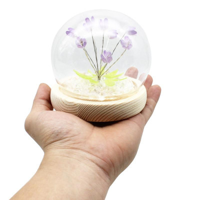 Đèn Trang Trí Hoa Tulip 9 Bông - Tùng Phát - TP-1670 - Màu Tím