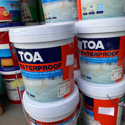 Chống thấm lộ thiên Toa Pu Waterproof màu xám Grey_ 20kg