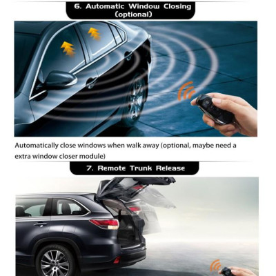 Bộ chìa khóa thông minh START-STOP điều khiển từ xa dành cho ô tô Nissan - Mã: OVI-EF008 - Hàng Nhập Khẩu Chính Hãng