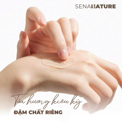 (Tặng 3 nạ) Sữa tắm nước hoa SENANATURE NOURISHING THERAPY FROM BOTANICAL EXTRACTS Perfumed Body Wash 1000ml