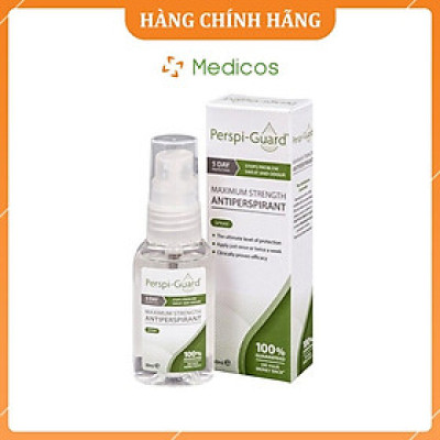 Xịt Khử Mùi, Ngăn Mồ Hôi Perspi Guard Spray Maximum Strength Antiperspirant Dùng Toàn Thân Hiệu Quả 5 Ngày