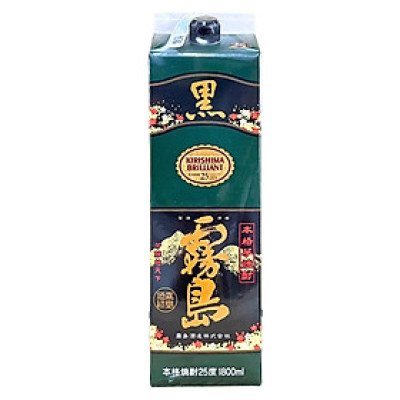 Rượu Shochu Chupack KuroKirishima Imo 25% 1800ML
