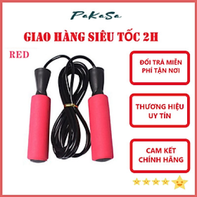 Dụng Cụ Nhảy Dây Tập Thể Dục Chất Liệu PVC 2m7 Tùy Ý Điều Chỉnh Kích Thước - Chính Hãng 
