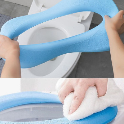 Miếng Lót, Đệm Lót Bồn Cầu Giữ Ấm Mùa Đông MINIIN , Chống Thấm Nước Chất Liệu Mút Xốp EVA Mềm Mại Ấm Áp - Giao Màu Ngẫu Nhiên