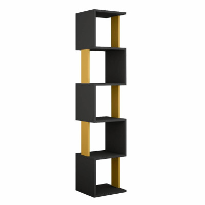 Giá sách bằng gỗ công nghiệp cho phòng khách SMLIFE Brimley