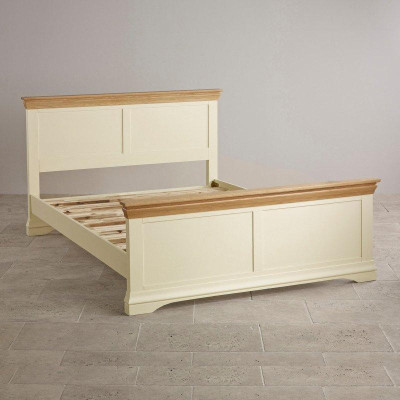 [Trả góp 0%] Giường Country Cottage gỗ sồi IBIE nhiều tùy chọn