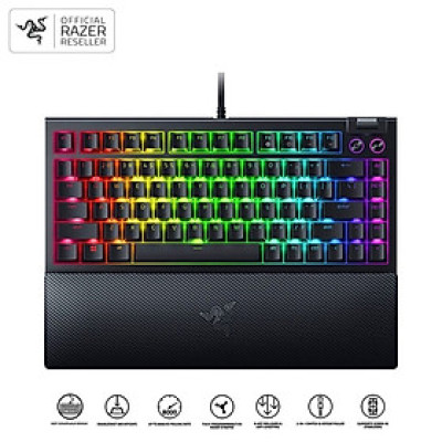 [Mới, hàng chính hãng] Bàn phím Razer BlackWidow V4 75%