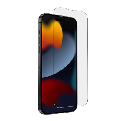 Kính Cường Lực Trong Suốt UNIQ OPTIX Clear Dành Cho iPhone 14 PRO MAX / 14 PRO / 14 PLUS / 14 / 13 Series- Hàng Chính Hãng