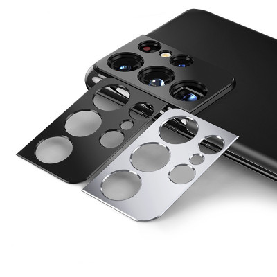 Miếng Dán Kim Loại bảo vệ Camera cho Samsung Galaxy S21 Ultra - Hàng Chính Hãng