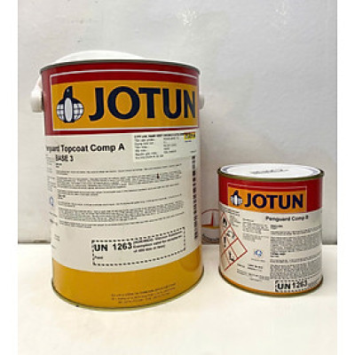 Sơn Epoxy Jotun Penguard Topcoat base 3 màu tím - RAL 4005 _5L/bộ
