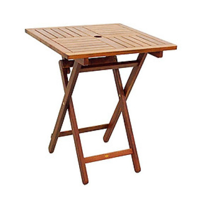 Bàn Xếp Gorontalo 700 IBIE NT4013 (70 x 70 x 72 cm) - Nâu