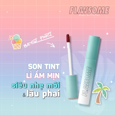Son tint lì dạng thỏi Flawsome Sunny Matte Tint (3g)