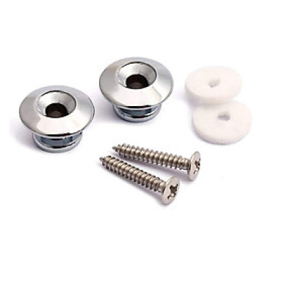 Bộ 2 Nút Đeo Dây Guitar – Thép Không Gỉ Cao Cấp