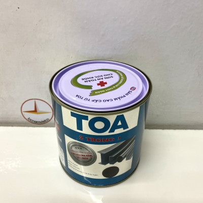 Sơn sắt mạ kẽm TOA không cần lót màu Xingfa nâu 800gram - XF350