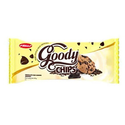  Bánh Goody chip Socola Bibica túi 80g