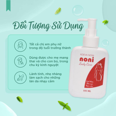 Dung dịch vệ sinh phụ nữ Adeva - Size du lịch 50ml - Thảo dược vệ sinh phụ nữ Sạch - Thơm - Hồng - Se khít
