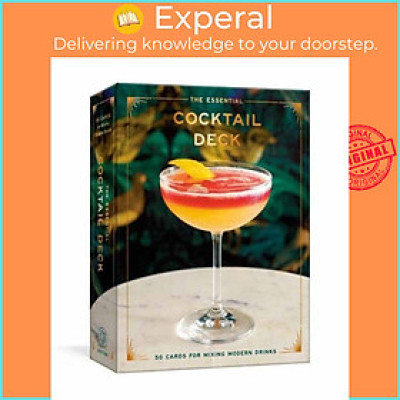Sách - The Essential Cocktail Deck - 50 Cards for Mixing Modern Drinks by Potter Gift (UK edition, paperback)