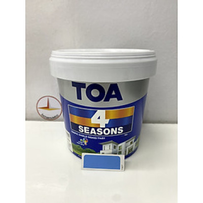 Sơn phào chỉ trong và ngoài nhà Toa 4 Seasons Tropic Shield màu B- 7327 _1L