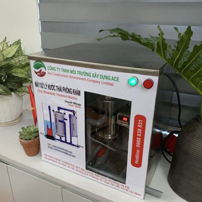 (Hàng chính hãng) Máy lọc nước thải Litero ACE1000I xử lý nước thải Phòng khám chuyên khoa tai – mũi – họng công nghệ oxy hoá bậc cao kết hợp lọc nano và than hoạt tính 1 bộ