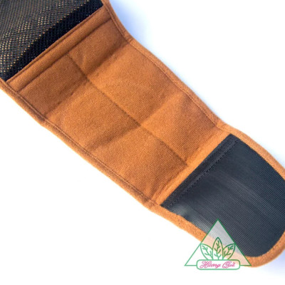 Đai lưng dược liệu J SURE Hương Quế sản phẩm làm từ quế giúp nhanh làm dịu đau lưng nhức mỏi đốt sống - tăng tuần hoàn máu vung lưng