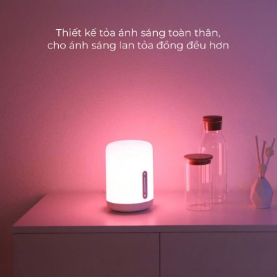 Đèn Ngủ Thông Minh Xiaomi Mi Bedside Lamp 2 MUE4093GL - Hàng Chính Hãng