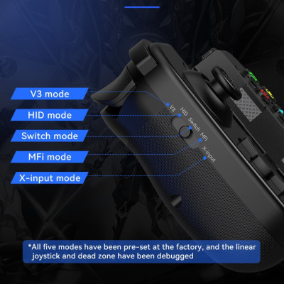 Gamepad Tay Game Không dây Bluetooth D3S đa nền tảng cho máy tính - điện thoại - máy game Console